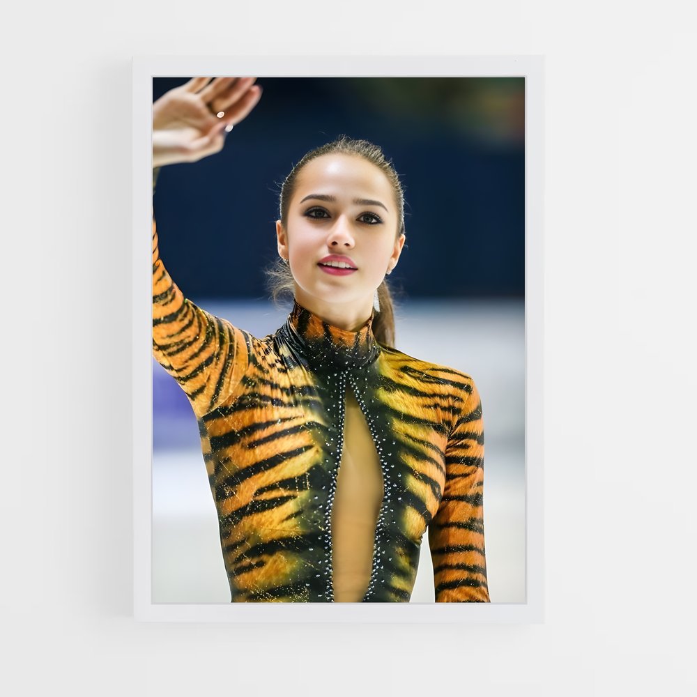 Poster Alina zagitova féline – affiche Patinage artistique (vue 3)